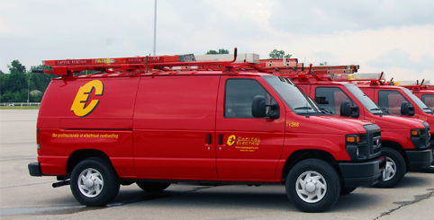 Service department vehicles in Kansas City